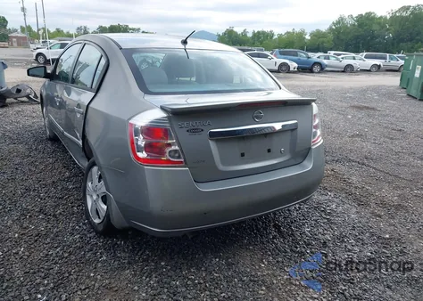 2012 Nissan Sentra 2.0 S из США, поврежденный, VIN 3N1AB6AP8CL780112